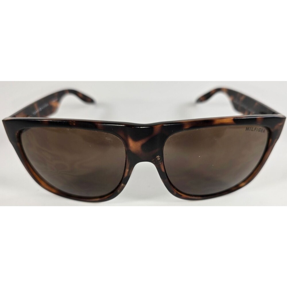 Tommy Hilfiger “Tanner” MP OM302 Square Sunglasses – Tortoise Frame